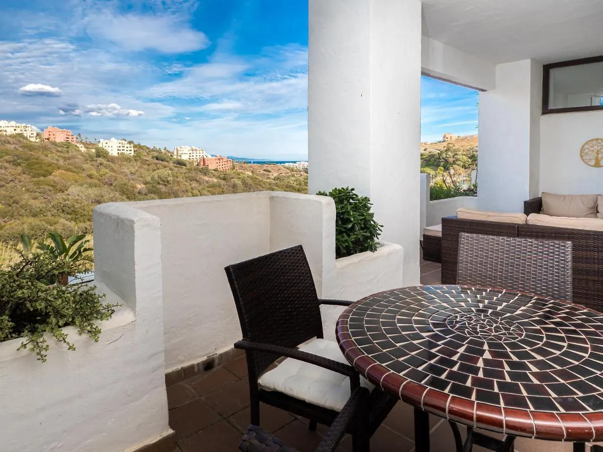 2147-Beautiful 2 Bedrooms With Sea View Manilva Apartment
